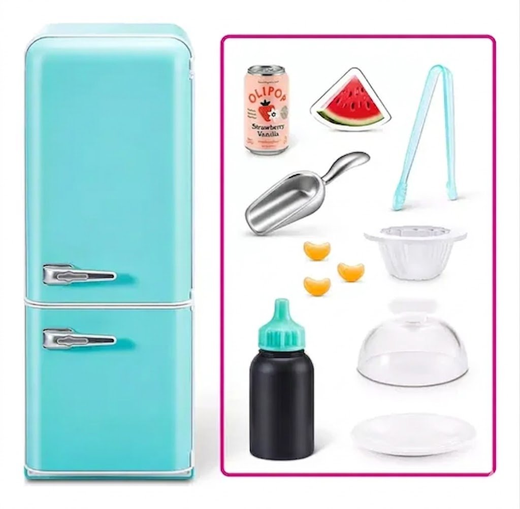 Mini Geladeira Viral Colecionável